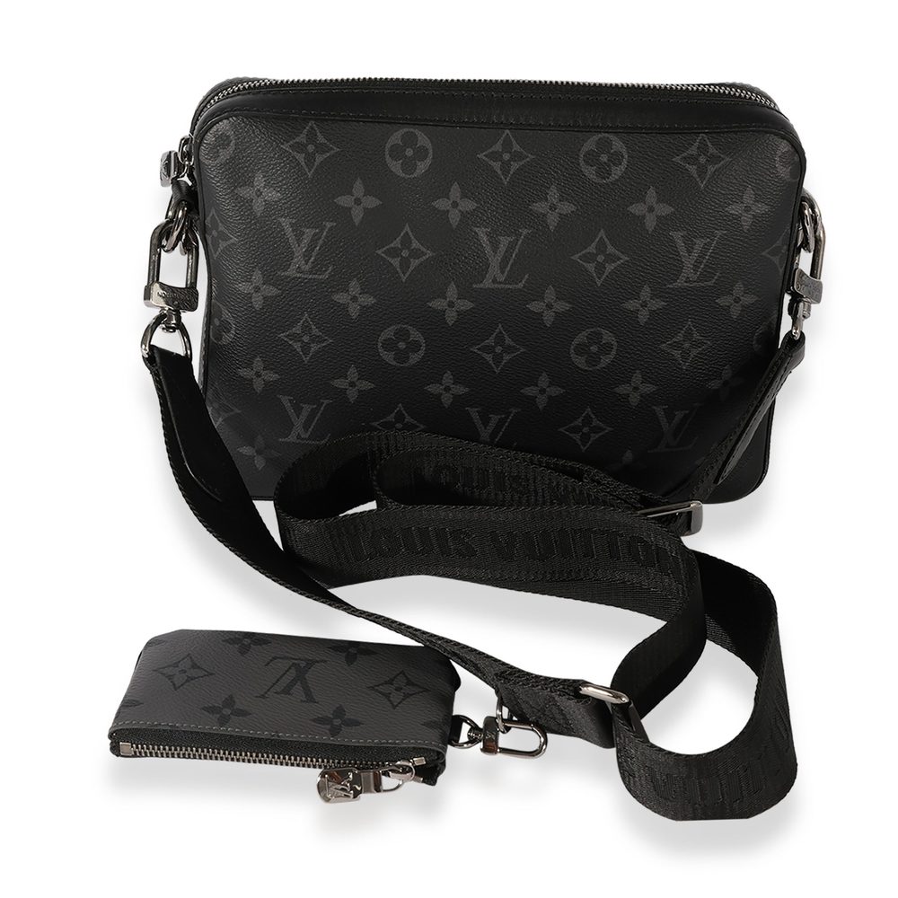 Louis Vuitton Monogram Eclipse Reverse Trio Messe… - image 3
